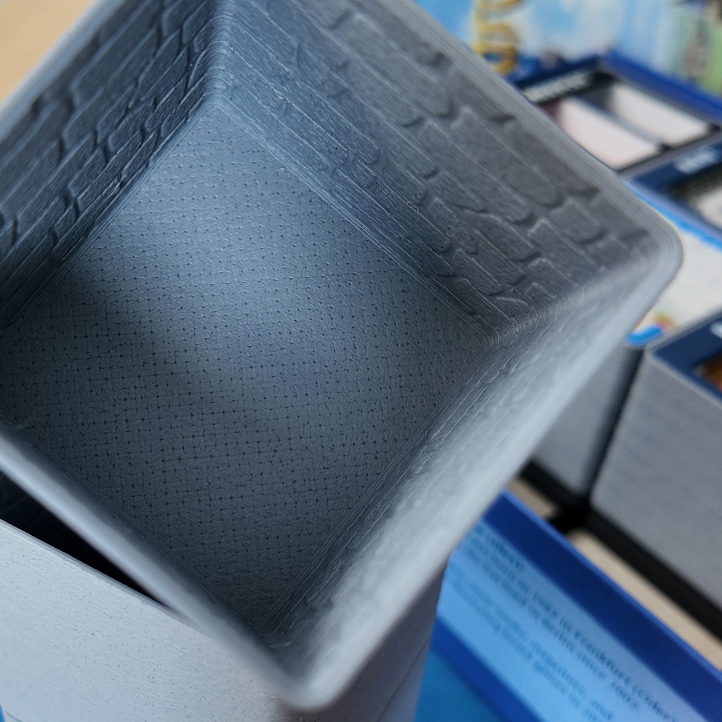 Carcassonne Organizer Stone Marble Themed Gridfinity Fits 2nd 3rd Edition 3D Printed Board Game Storage Solution