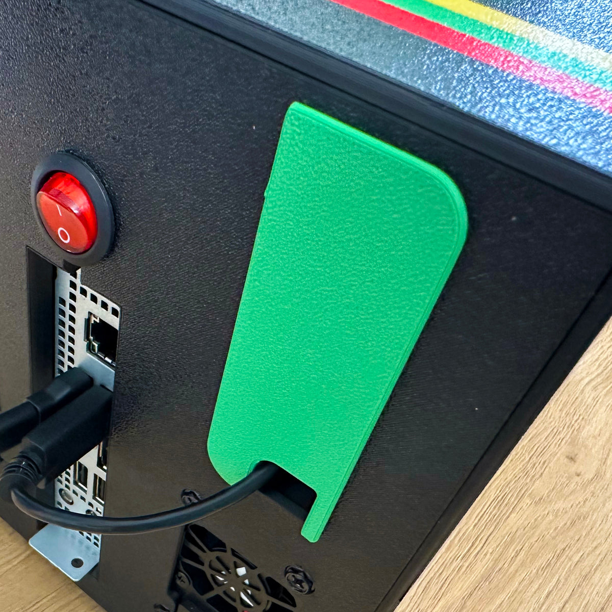 BC-250 Retro Steamy Machine Upgrade Pack — Controller Stand & Cubby Caps