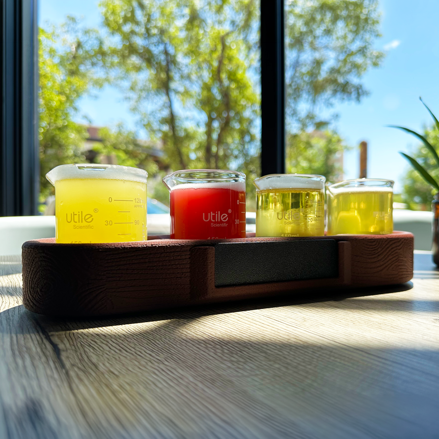 Beer Flight Board — VersaFlight™ — Tasting Flight Serving Board
