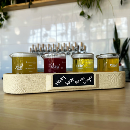 Beer Flight Board — VersaFlight™ — Tasting Flight Serving Board