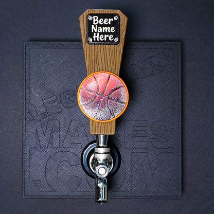 Beer Tap Handle — VersaTap™ Hug — Magnetic Wood PLA Kegerator Handle