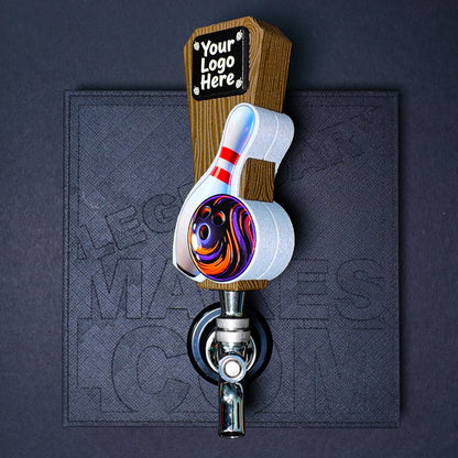 Beer Tap Handle — VersaTap™ Hug — Magnetic Wood PLA Kegerator Handle